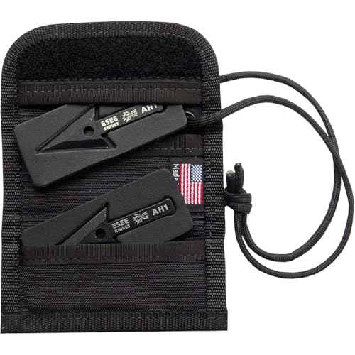 ESEE Arrowhead Wallet with 2 AH-1 Arrowheads