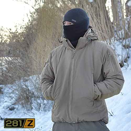 281Z Polartec Wind Pro Winter Skull Cap - Military Tactical Outdoor Sport - Watch Cap Fleece Beanie (Black)