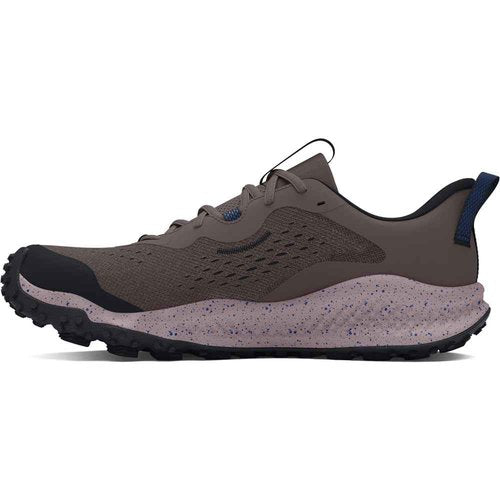 Under Armour Men's Charged Maven Trail, (204) Fresh Clay/Tetra Gray/Tech Blue, 14, US