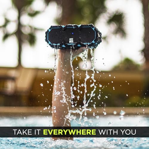 Altec Lansing Mini LifeJacket 2 - IP67 Waterproof Floating Bluetooth Speaker For Pool And Travel, Shockproof and Snowproof...