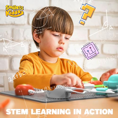 Science Kits for Kids - STEM Kits for Kids, Electronics Exploration Kit, Over 420 Projects, 35 Circuit Parts, STEM Educati...
