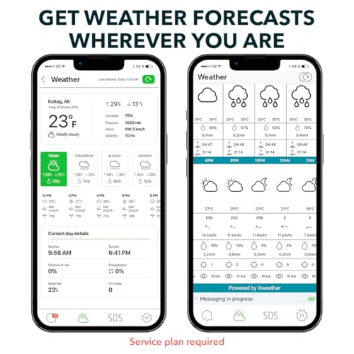 ZOLEO Satellite Communicator – Two-Way Global SMS Text Messenger & Email, Emergency SOS Alerting, Check-in & GPS Location...