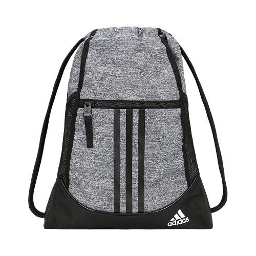 adidas Alliance Sackpack – Drawstring Backpack for Sports, Small Gym Bag