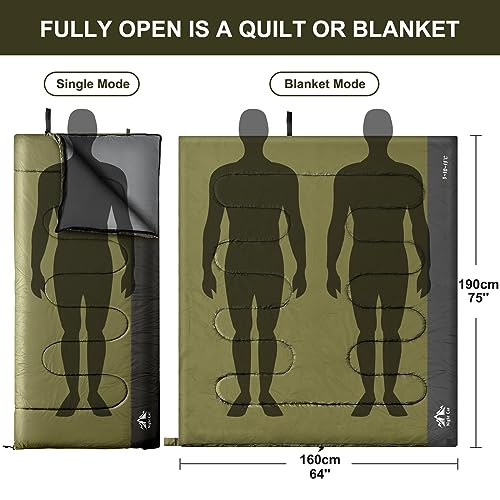 Night Cat Ultralight Tent 1 Person with Camping Sleeping Bag and Inflatable Sleeping Pads Mat Bed with Pillow Foot Pump fo...