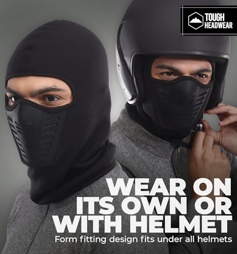 Tough Headwear Balaclava Ski Mask - Warmth & Winter Balaclava - Helmet Liner & Motorcycle Gear - Comfort & Skiing Accessories
