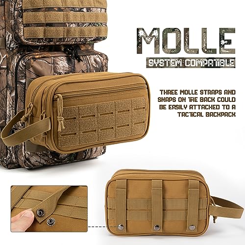 QT&QY 45L Tactical backpack Tactical Toiletry Bag