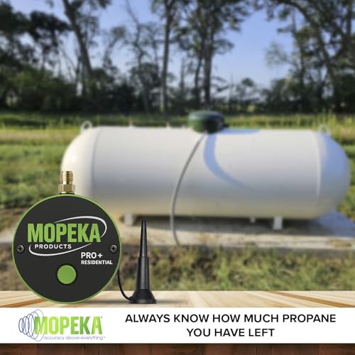 Mopeka Pro + Celluar Sensor - Bluetooth & Cellular Ultrasonic Sensor For Steel Propane Tanks - Perfect For Propane Tanks -...