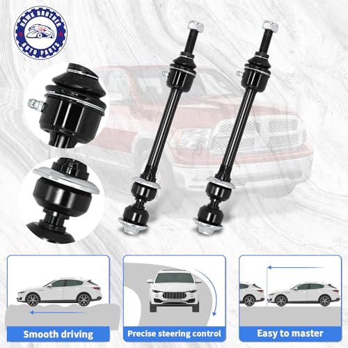 HAWK BROTHER Sway Bar End Link, Replacement For K80894 Front Stabilizer Sway Bar End Link Kits Compatible With Dodge Ram 1...