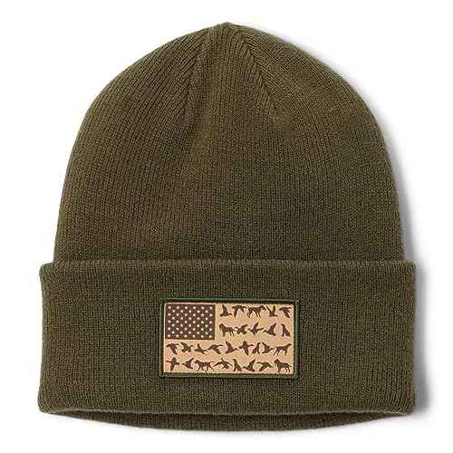 Columbia Unisex-Adult PHG Game Flag Cuffed Beanie