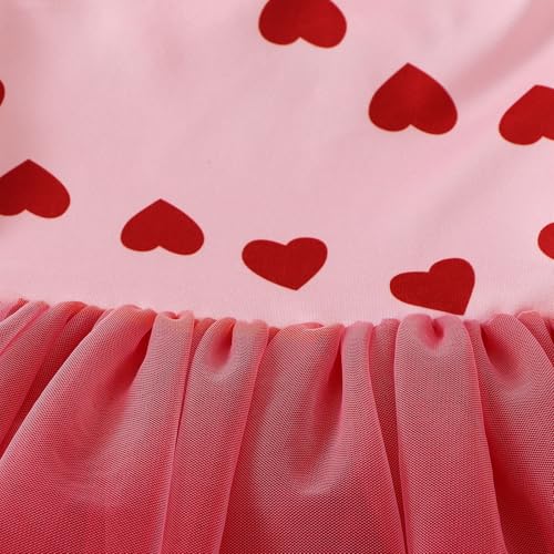 Tutu.kk Toddler Ballet Leotard Ruffle Sleeve Sequin Tulle Tutu Dress Ballerina Outfits for Girls Birthday Holiday