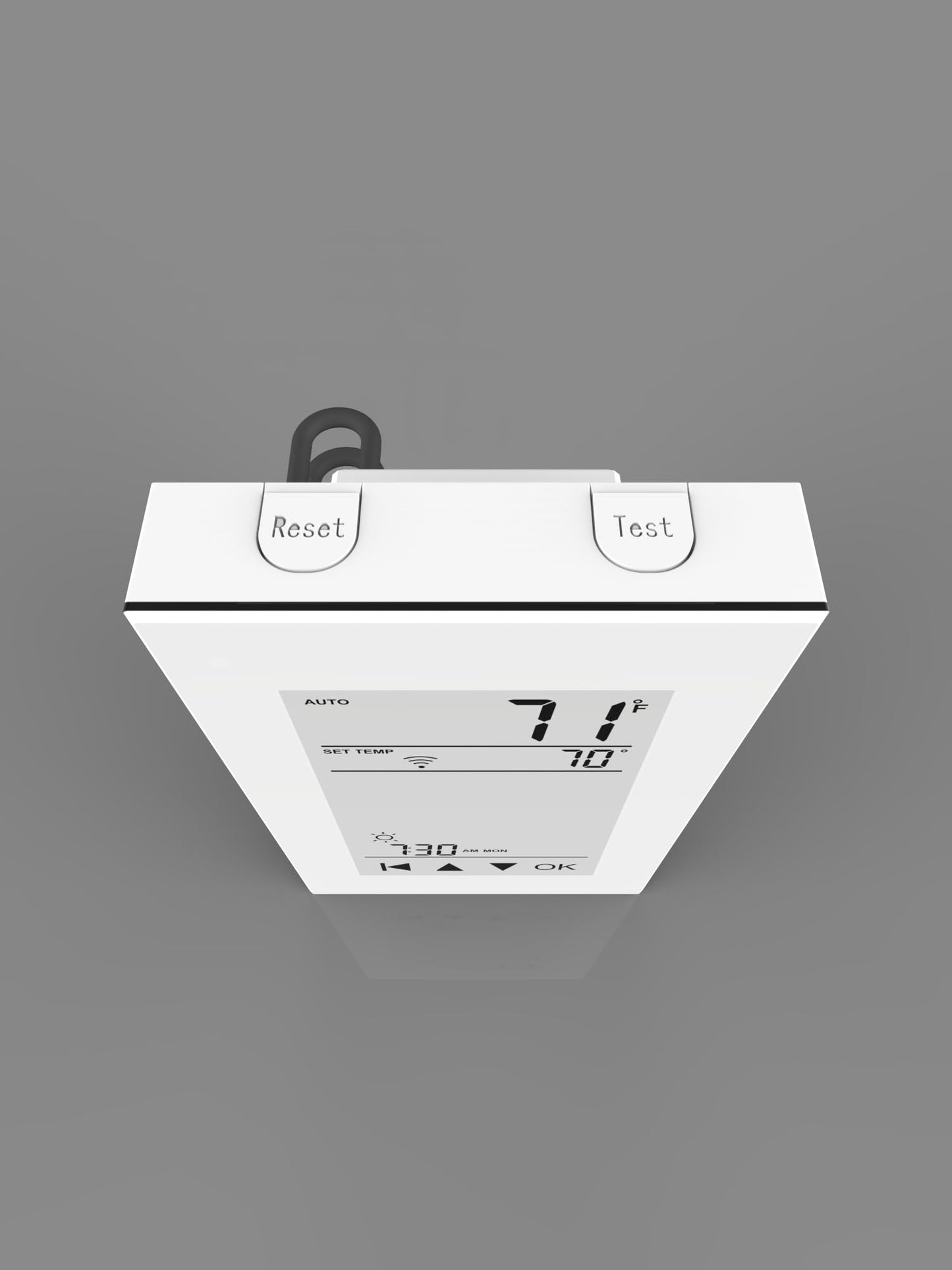 QuietWarmth Thermostat THERMAEGH Smart Home/WiFi Thermostat w/Built-in GFCI for Control of 120V or 240V Radiant Heat Includes Floor Sensor