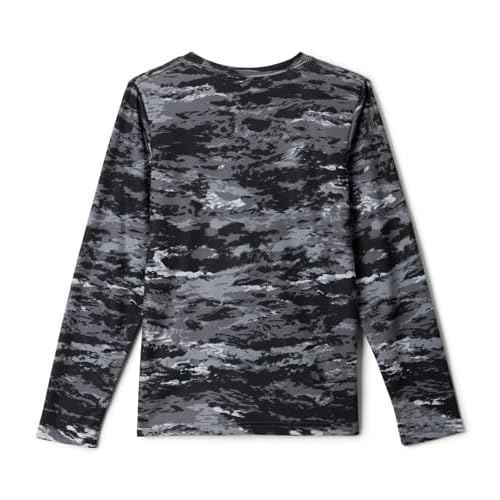 Columbia Boys' PFG Solar Stream Printed Long Sleeve Shirt