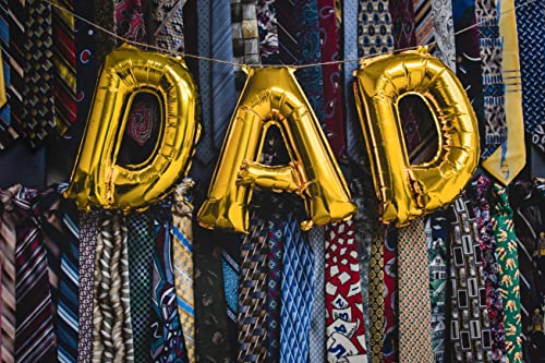 [52 PCS] 16" Foil Gold Letter Balloons 2 Sets of A-Z, Mylar Aluminum Hanging Alphabet for Graduation New Year eve Birthday...