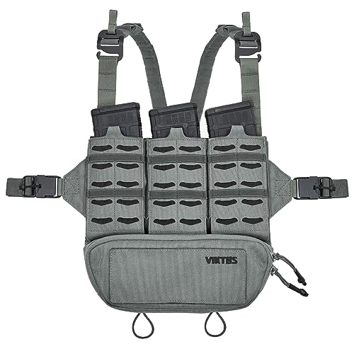 VIKTOS Taculus MX Tactical Versatile Durable Adjustable Waterproof Elastic Webbing EDC Vest Chest Rig with Belly Pouch