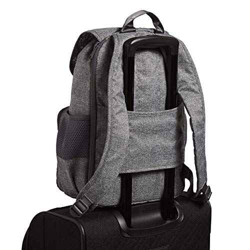 Vera Bradley Women's Recycled Lighten Up Reactive Daytripper Backpack, Gray Heather, One Size