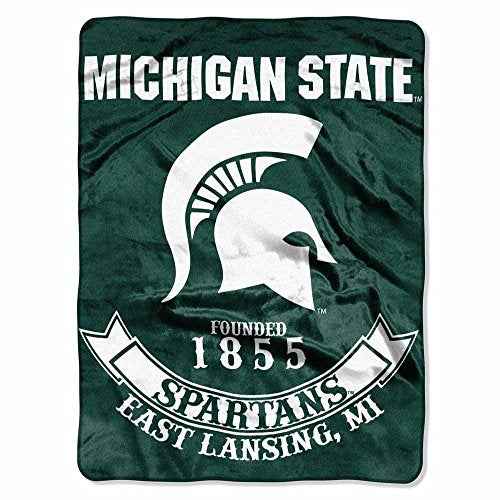 Officially Licensed NCAA "Rebel" Plush Raschel Throw Blanket, 60" x 80", Multi Color