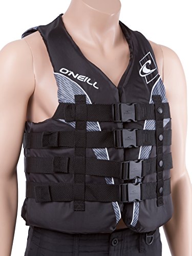 O'Neill Men's Life Vest (4XL) and Airhead Tube Tow Rope Kwik-Connect