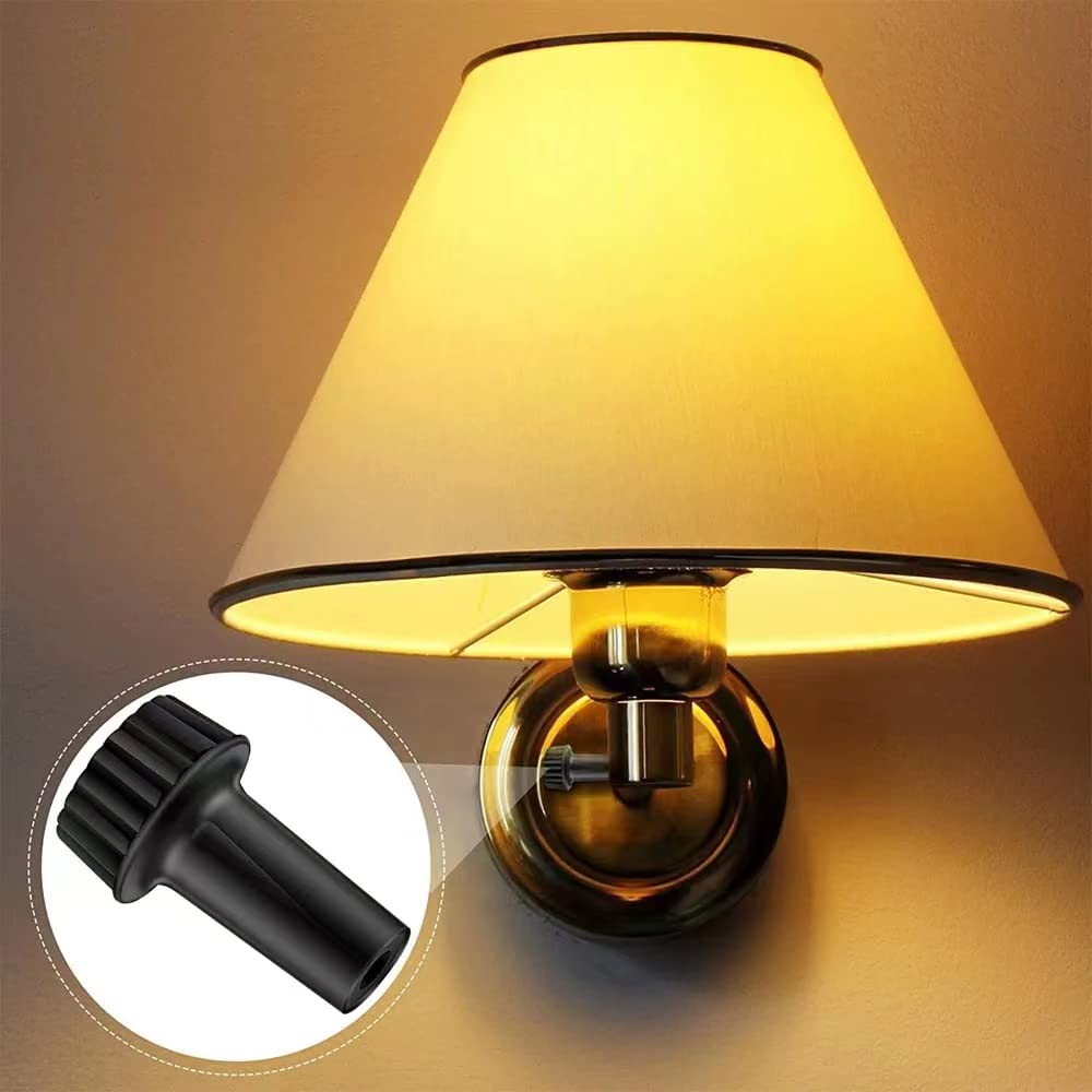 WokHok Lamp Turn Knob,Light Lamp Turn On/Off Switch Knobs Replacement, Standard Size(20mm-8PCS),Socket Knob for Floor and Table Lamps