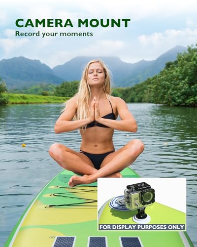 Mistral Stand Up Inflatable Paddle Board Racing & Touring Board 13'2"/ 14' Race Board, Backpack with Wheels, Durable ISUP ...