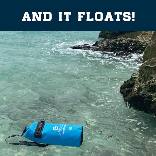 Enthusiast Gear Floating Cooler Bag Roll Top Insulated Dry Backpack – Leak Proof, Collapsible, Waterproof Cooler with Padd...