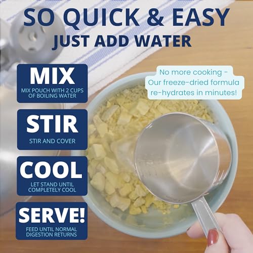 Under the Weather Bland Diet for Dogs | Easy to Digest for Sick Dogs | Always Be Ready | Contains Electrolytes - All Natur...