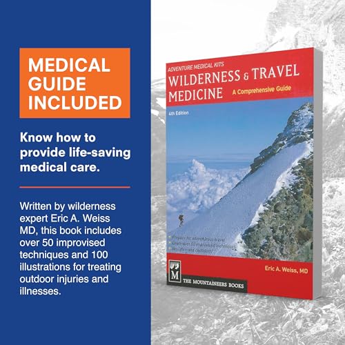Adventure Medical Kits Mountain Series Medical Kit - Explorer - Emergency Medical First Aid Kit - For 4 People for 7 Days...