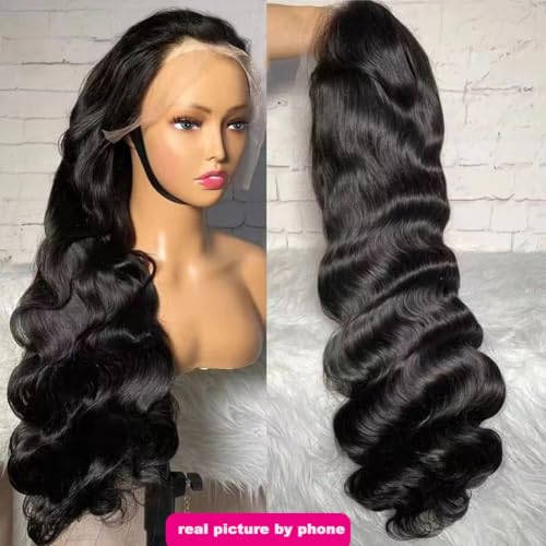 250% Density 13x6 Body Wave Lace Front Wigs Human Hair HD Transparent full frontal lace wigs human hair 13x6 for Women Glueless Wigs Human Hair with Baby Hair