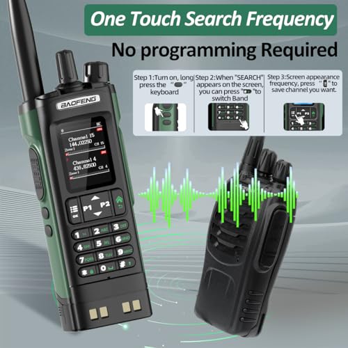 Ham Radio Baofeng DM32 DMR Radio Handheld Rechargeable Walkie Talkies Long Range DM32UV Two Way Radio NOAA Weather Radio w...