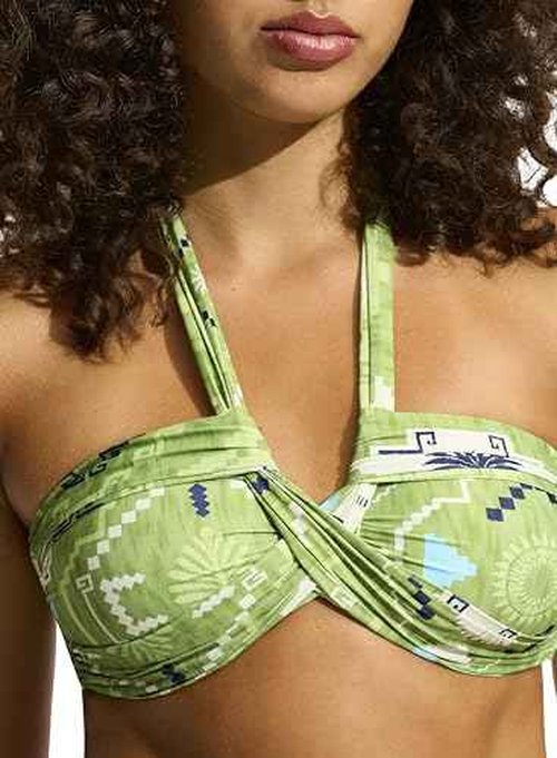 Seafolly Women's Bandeau Halter Bikini Top Swimsuit