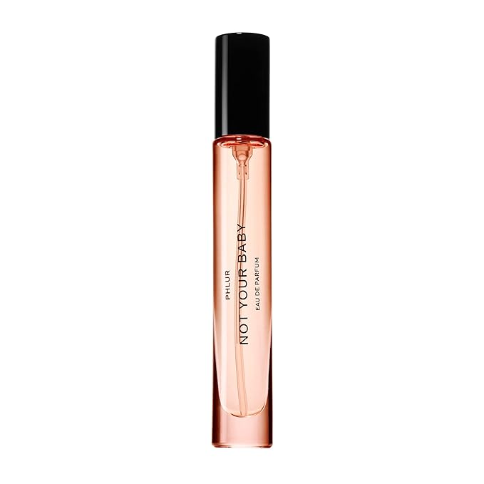 PHLUR Not Your Baby Eau de Parfum - Travel Size Perfume Fragrance - Spicy Floral Perfume with Cardamom, Bergamot, Sandalwood & Vanilla (9.5mL)