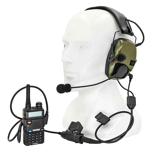 Bifrost Gear Y-Cable Harness and Microphone Conversion Kit for Howard Leight
