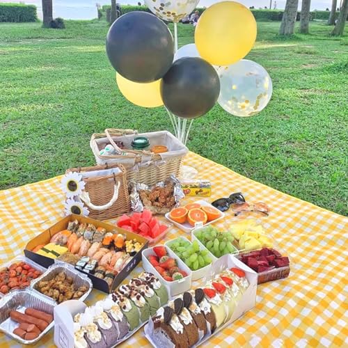 UrbAmerican Outdoor Picnic mat Moisture-Proof mat Thickened Outdoor Camping Picnic Equipment Waterproof Portable Travel Ou...