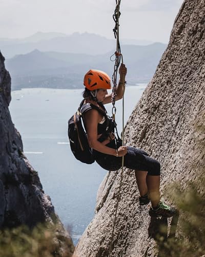 OutdoorMaster Rock Climbing Helmet Adults Mountaineering Helmet Arborist Helmet Hiking Caving Search and Rescue Tree Climb...