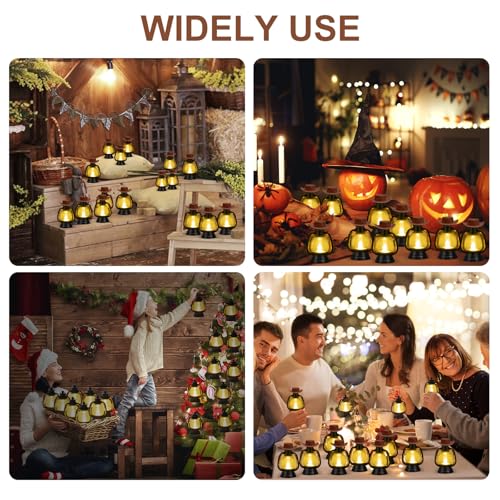 50 PCS Western Theme Party Centerpiece - Cowboy Decor with Mini Hay Bales, Cowboy Hat, Black Lantern, Horseshoe Wagon Whee...