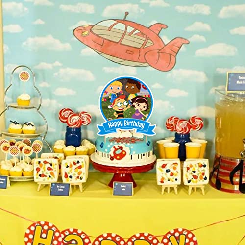 Little Einsteins Birthday Party Decorations, Caroon Little Einsteins Party Supplies with Banner, Cake Topper, Cupcake Topp...