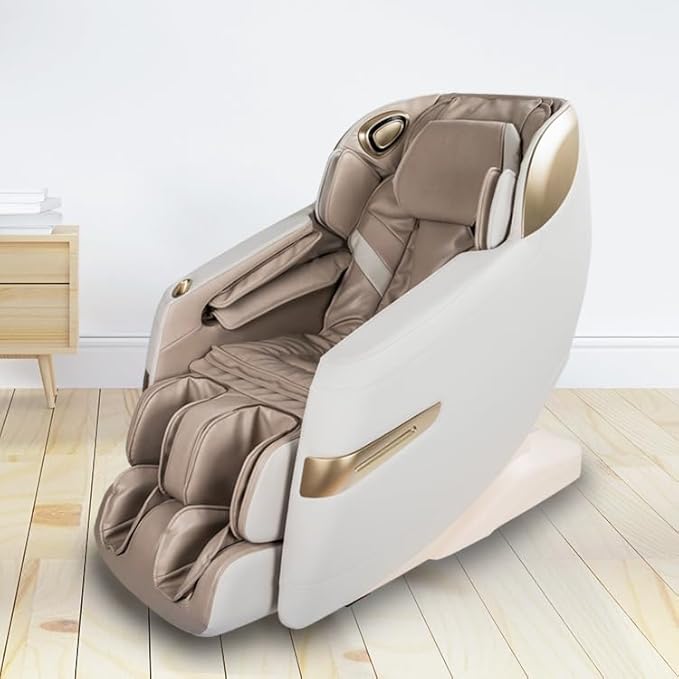 Titan Quantum Massage Chair | Taupe | Full Body & Zero Gravity Features | Customizable Massage Programs