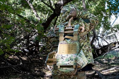 HICE Hanger | Original Heavy Duty Standard Hanger | 200 lb Load Capacity | Durable High Impact Resin | for Body Armor, Tac...
