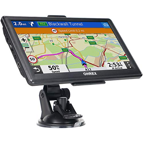 OHREX N700 GPS Navigator for Car Truck RV 2025,Truck GPS Commercial Drivers,Large 7”Trucker GPS,Latest 2026 Map with Free ...
