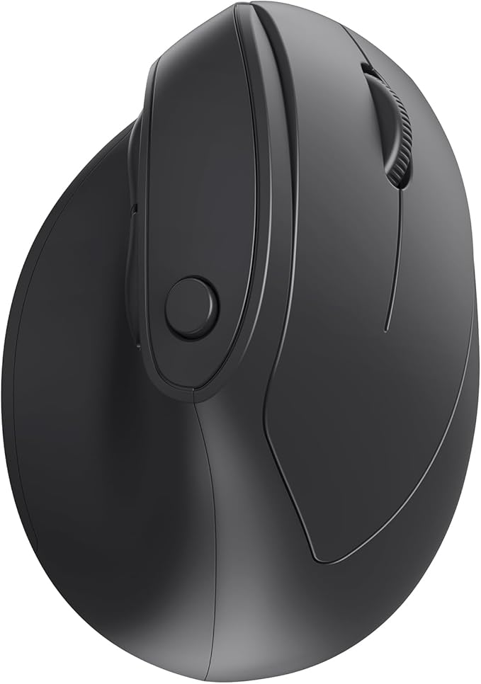 Blervadix Ergonomic Mouse, USB+Bluetooth Dual Connection, Wireless Vertical Mouse for Reducing Wrist Pain, 1000/1600/2400 ...