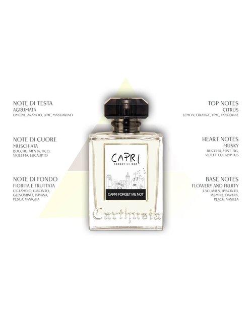 CARTHUSIA 57168 Capri Forget Me Note Eau de Parfum, 50 ml