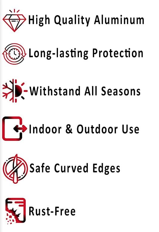 Boat Safety Children Must Wear Life Jackets BLACK Aluminium Composite Sign 8.5''x10''