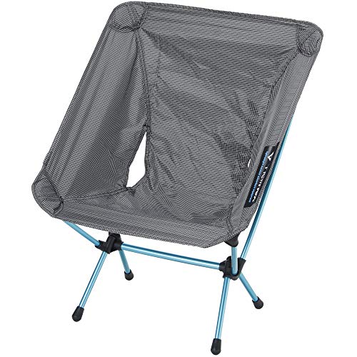 Helinox 1822177 Camping Chair, Zero Chair, Lightweight, Polyester, Black