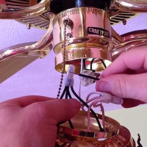 Pull Chain Switch Zing Ear Ze-109 Ceiling Fan Switch Ceiling Fan Light Lamp Replacement 2 Pack Brass