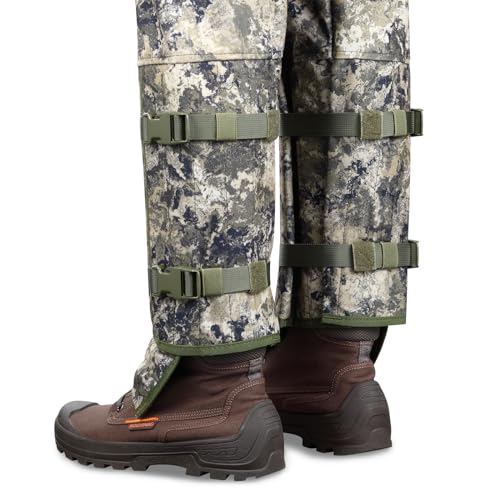 UIIHUNT Snake Chaps Snake Guards: Durable Snake Gaiters Protection Chap, Hunting Gear with Full Protection for Legs