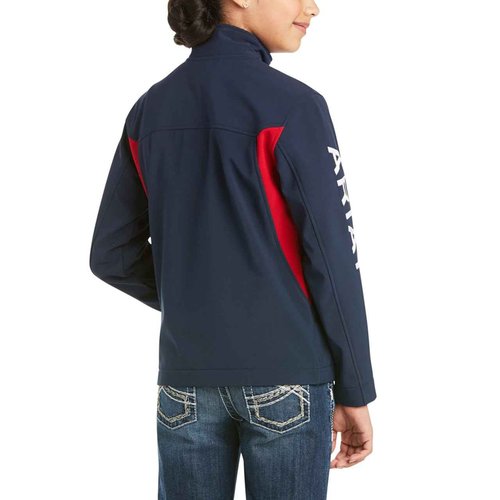 ARIAT Women's New Team Softshell Jacket - Black/Mirage, 1X