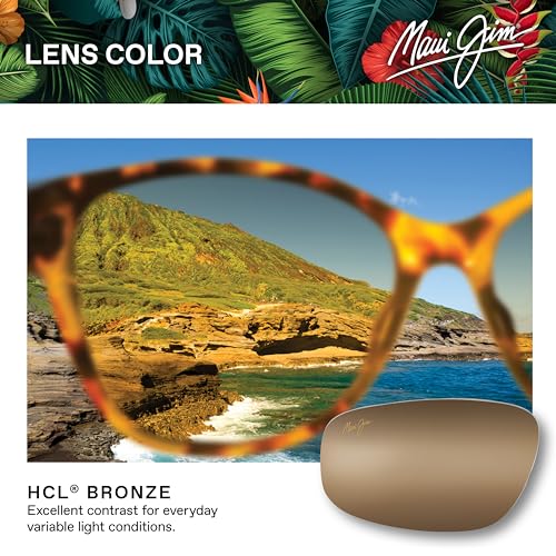 Maui Jim Polarized Men's and Women's Breakwall Rimless Sunglasses