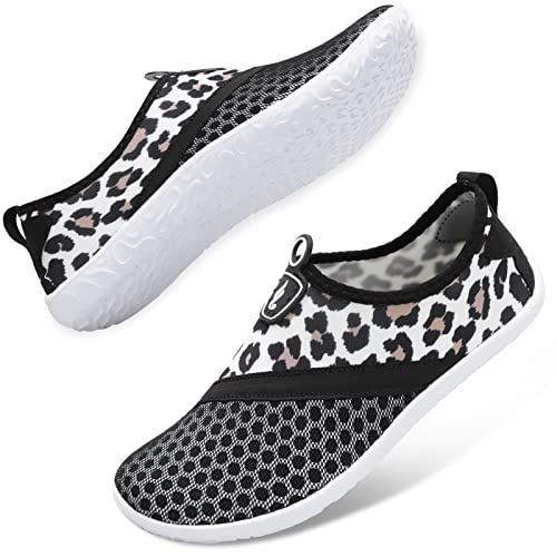 JIASUQI Athletic Hiking Beach Water Shoes Barefoot Aqua Swim Sports Walking Shoes for Women Men