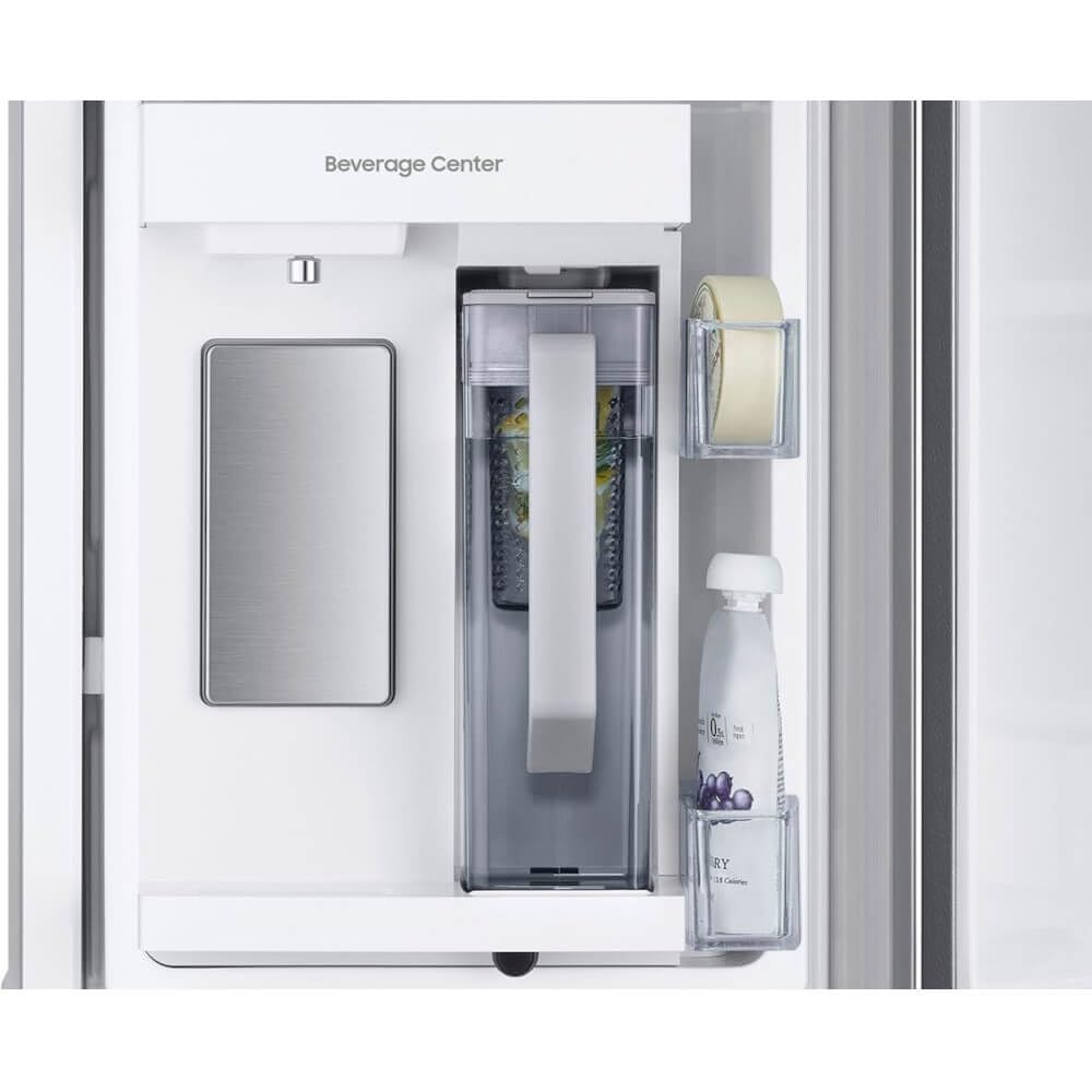 Samsung RF25C5551SR 25 Cu. Ft. Counter-Depth French Door Refrigerator with Dual Auto Ice Maker & Wi-Fi Smart Control – Fingerprint Resistant Stainless Steel