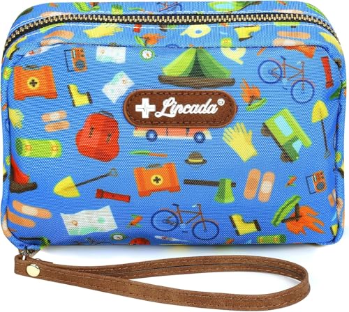 Portable Travel First Aid Kit for Kids and Adults, 143 Pieces All-Purpose Emergency First Aid Kit for Home, Car, Diaper Ba...