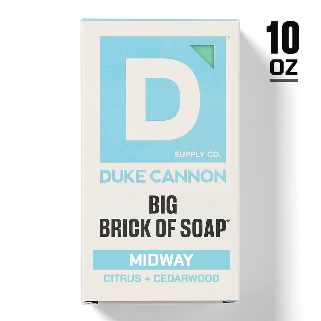 Duke Cannon Supply Co. Extra Large Bar Soap Bundle - Men's Natural Bar Soap with Masculine Scents - American-made soap - All Ski